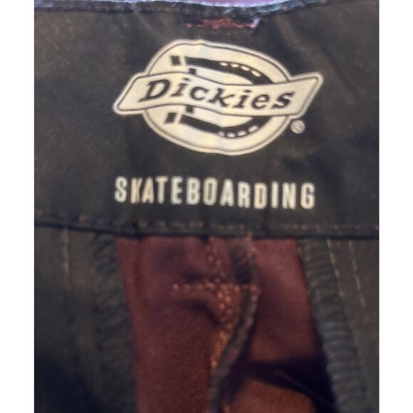 NWT Dickies Skateboarding Mens 30x32 Pants Maroon Burgundy Regular Fit New - Picture 6 of 8